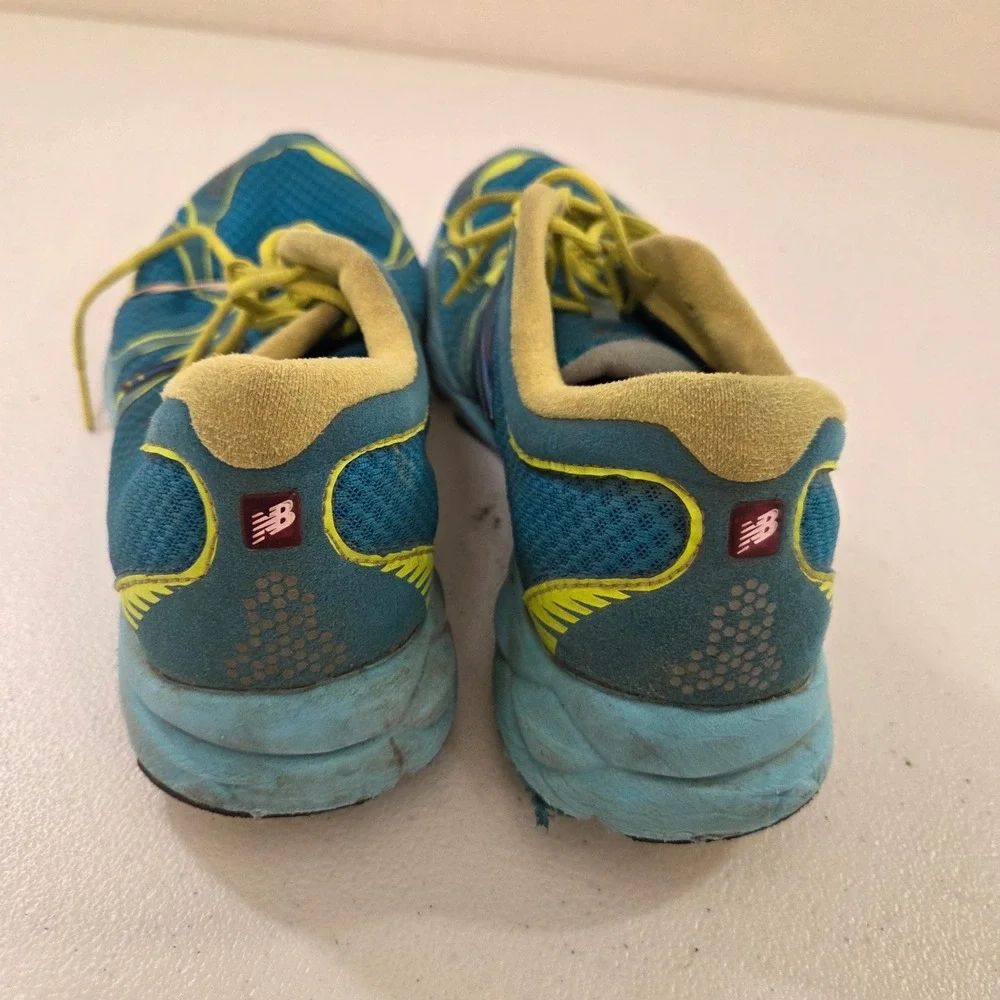 New Balance‎ RC1400v2 Womens 9.5 Blue Yellow Running Shoes WR1400BG REVlite
